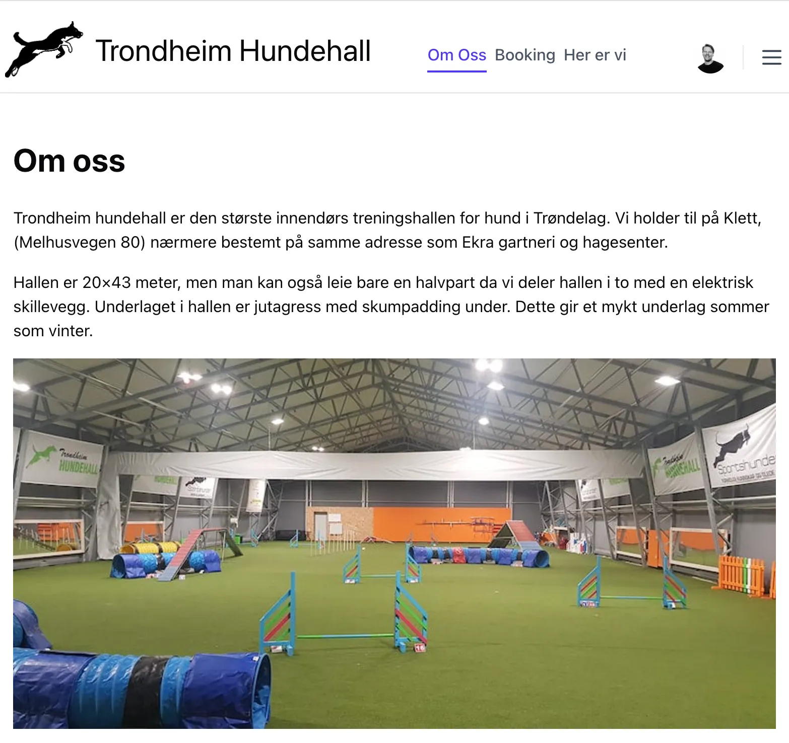 Hjemmeside